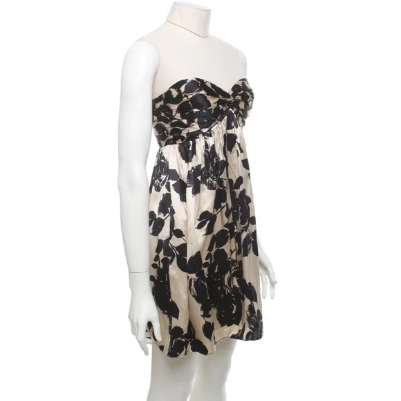 Milly Women’s 100% Silk Dress Size 4 - Picture 2 of 12